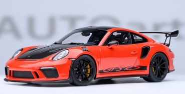 78177 Porsche 911 (991.2) GT3 RS Weissach Package (Lava Orange) 1:18